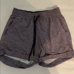 Lulu Lemon Shorts - Black and Grey